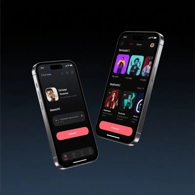 摩登4娱乐 APP 界面展示